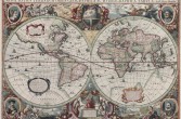 Mapa świata Hendrika Hondiusa z 1631 r. z Hy-Brasil