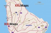 Barbados mapa