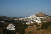 piękny widok na Skyros -Chorę