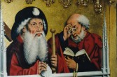 Św. Jakub i św. Piotr w okularach  Friedrich Herlin  1466 rok