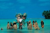 orszak ślubny - Polinezja Francuska