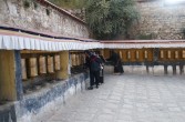 Tybet, Lhasa, młynki modltewne