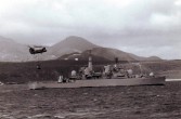baza w czasie wojny o Falklandy