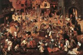 Pieter Bruegel Starszy - Walka karnawału z postem