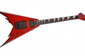 czerwona gitara Jackson, szczególnie ceniona przez muzyków