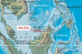 położenie Brunei
