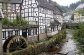 Monschau, miasto w zachodnich Niemczech, w kraju związkowym Nadrenia Północna-Westfalia