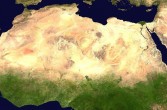 zdjęcie satelitarne Sahary