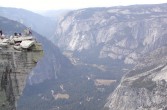 na szczycie Half Dome