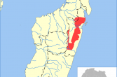 mapa występowania sifaki