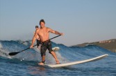 SUP (stand-up paddle board) stań na desce i wiosłuj.