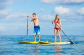 SUP (stand-up paddle board) stań na desce i wiosłuj.