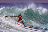 SUP (stand-up paddle board) stań na desce i wiosłuj.