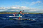 SUP (stand-up paddle board) stań na desce i wiosłuj.