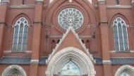 Kościół Świętego Krzyża w Kielcach-wejście 3