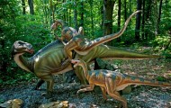 Dino Park w Malborku Dinopark Malbork Ruchome Smoki Dinozaury Linowy Malborkstones 3