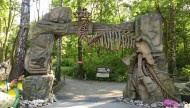 Dino Park w Malborku Dinopark Malbork Ruchome Smoki Dinozaury Linowy Malborkstones 1